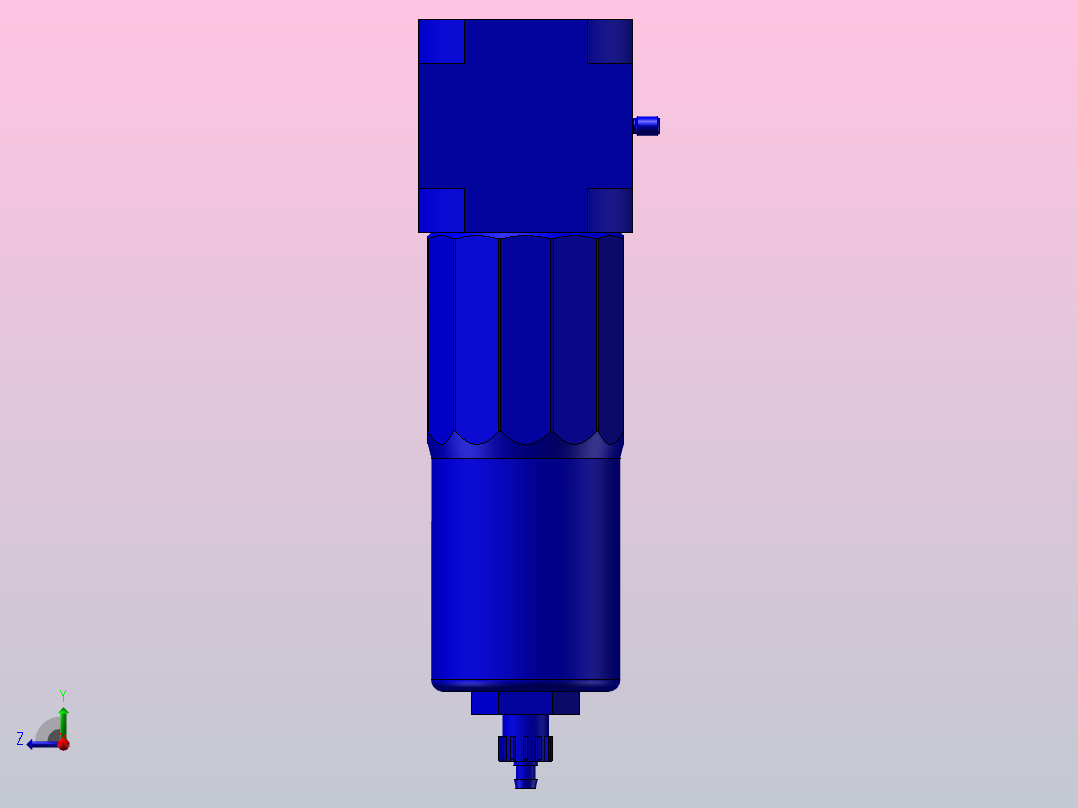 费斯托精细过滤器192573-LFMB-D-MIDI-A右视图