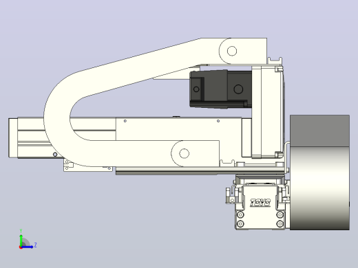 XYGT210-A4-50-100-M-C-0001丝杆模组 XY悬臂 负载2-5KG 内嵌式 XYGT210-A4 替换TOYO直线模组左视缩略图