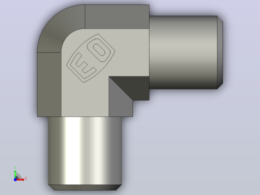 EO管接头弯头W04LL71X.igs前视缩略图