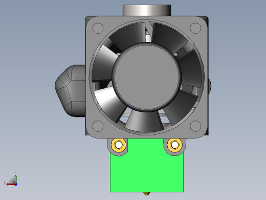 E用Delta effector3d V6 带散热风扇和迷你后视缩略图