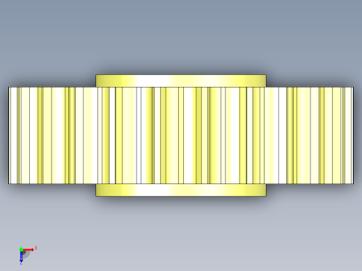 JS 812-23T-R25-C1 SS812系列机加工主动轮俯视缩略图