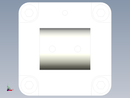 Aventics Gegenlager MP2 1827020086”反向轴承前视缩略图