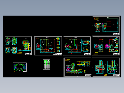 水泥包装、输送及成品库系统全套图9张