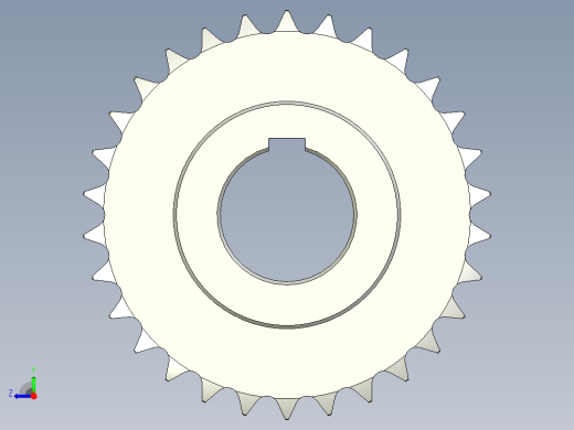 链轮-Sprocket_30-44-75-50_12-Y0右视缩略图