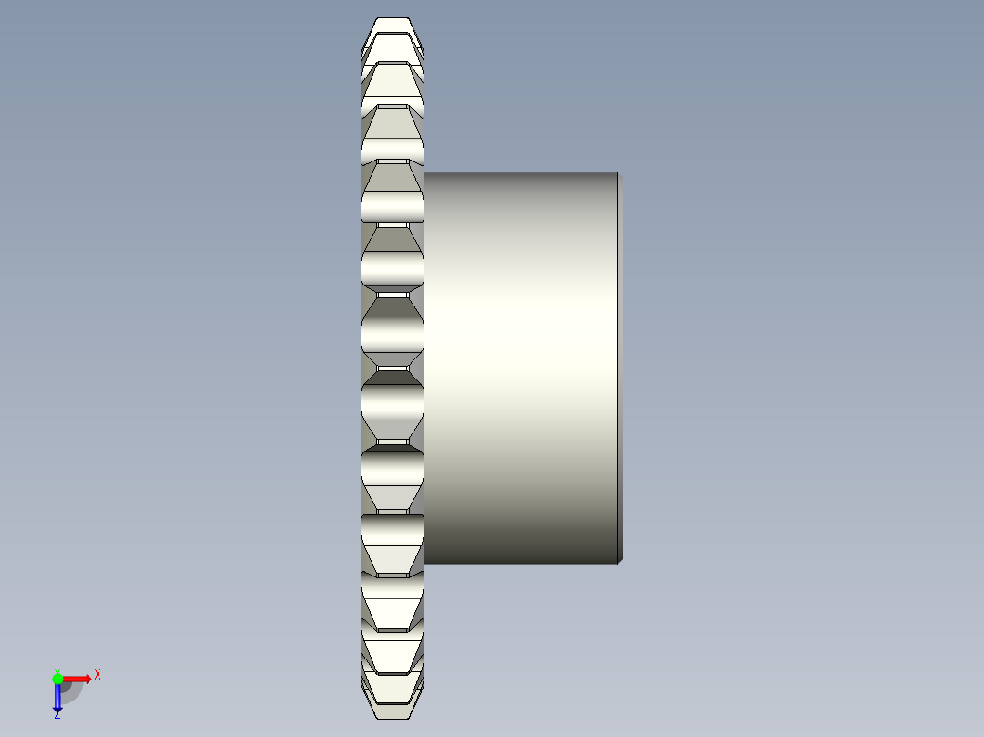 链轮-Sprocket_30-44-75-50_12-Y0俯视图