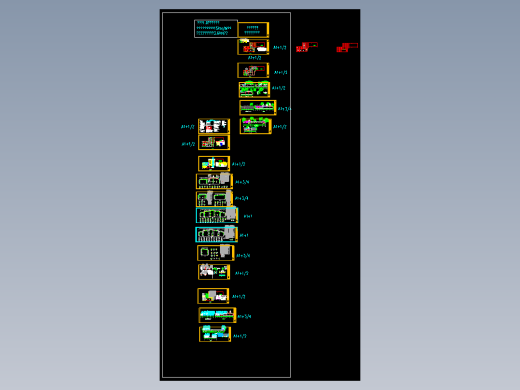 某轻钢门式钢架厂房（含吊车）结构施工图