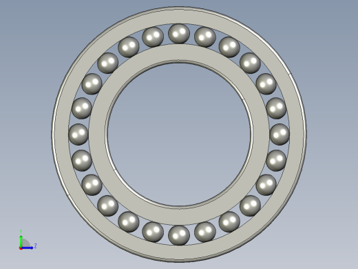 深沟球轴承6238左视缩略图