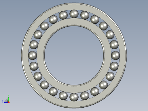 深沟球轴承6238右视缩略图