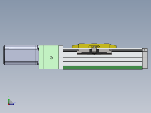 GTH内嵌丝杆全封闭GTH8-60步进左视缩略图