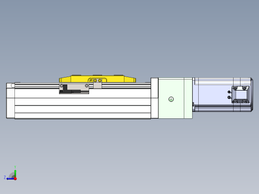 GTH内嵌丝杆全封闭GTH8-60步进右视缩略图