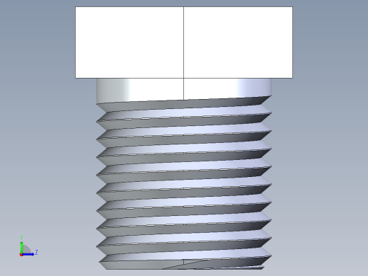CPVC管件22-Sch80_Plug_MPT_9850-002_0.25in左视缩略图