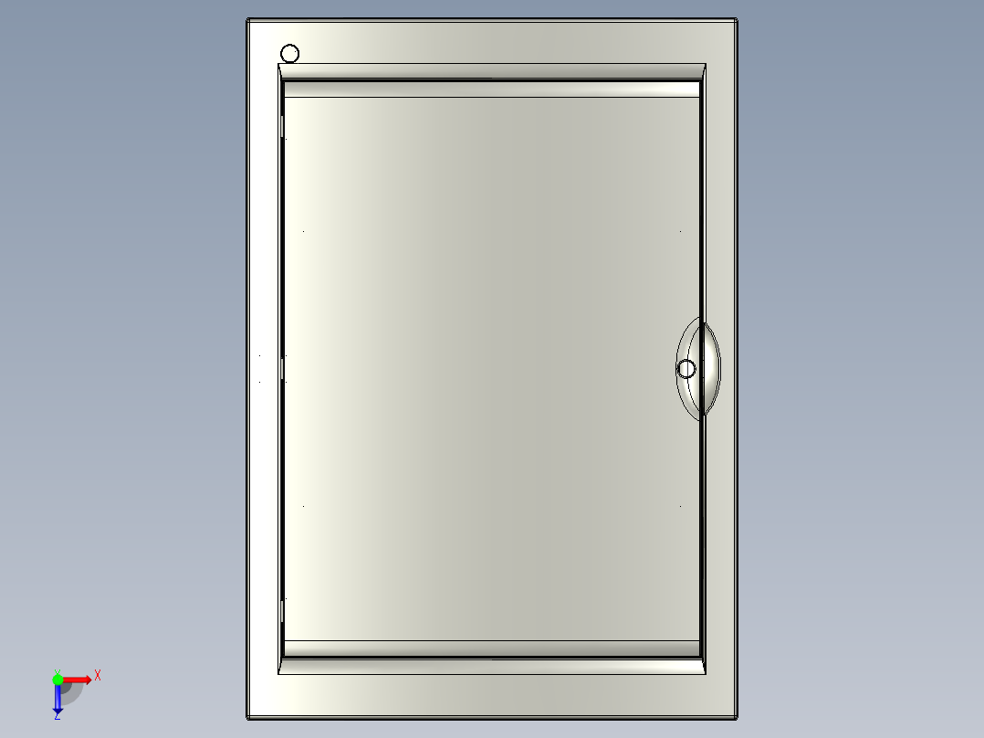 电气柜-81554俯视图