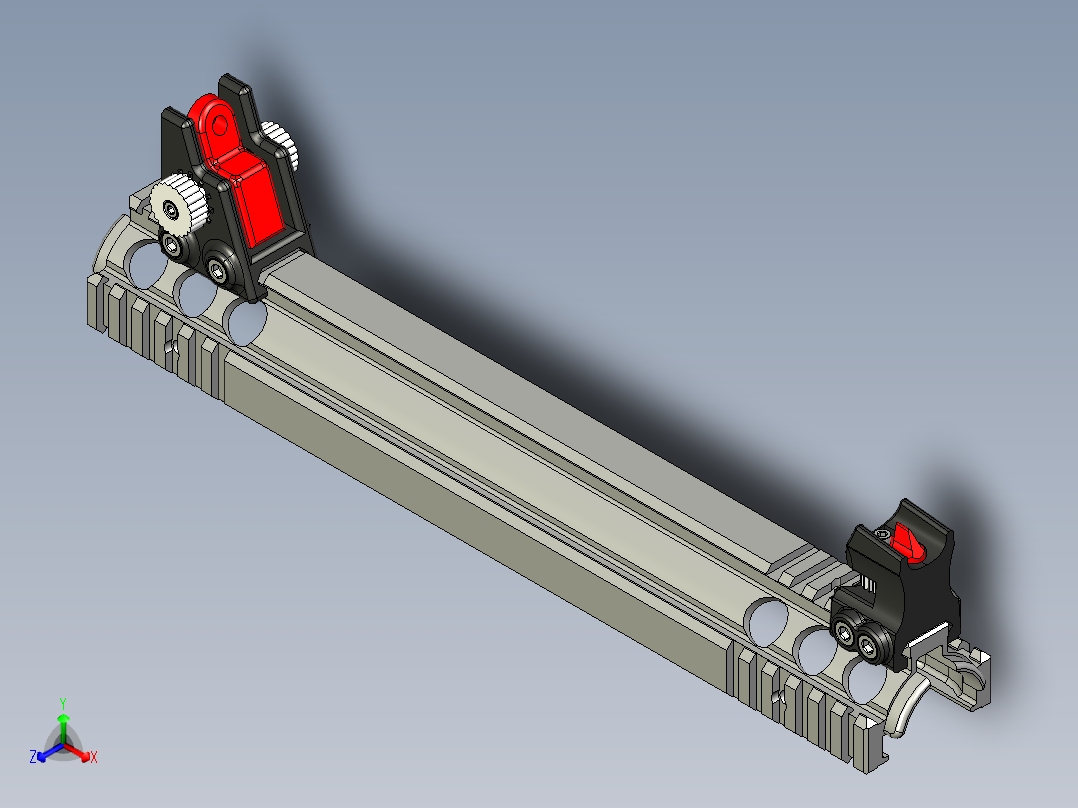 3D打印模型 - 弩类配件