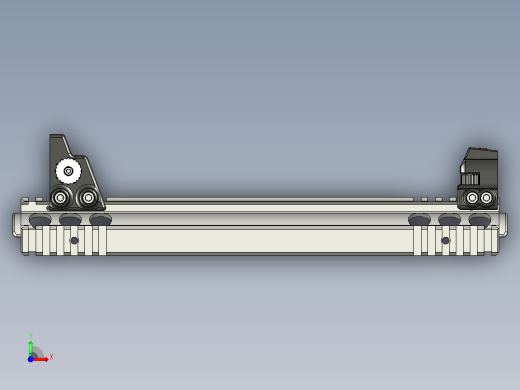 3D打印模型 - 弩类配件前视缩略图