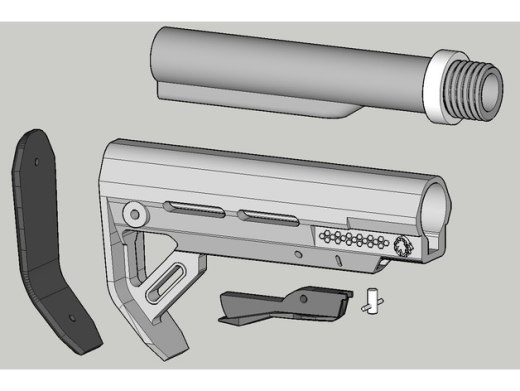 3D打印模型 - 弩类配件缩略图