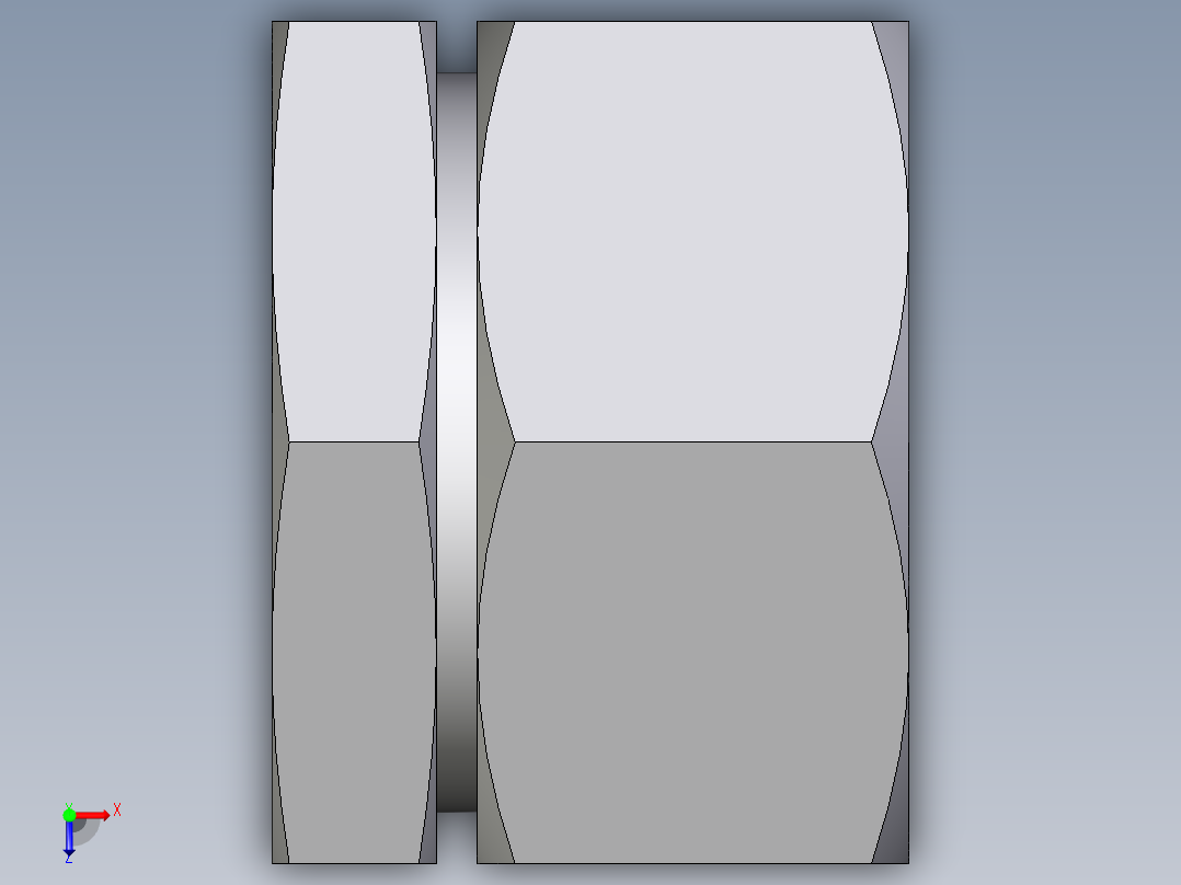 卡套式工业通用硬管接头EO_Blanking_plug_for_tube_ends_ROV28ZLCF俯视图