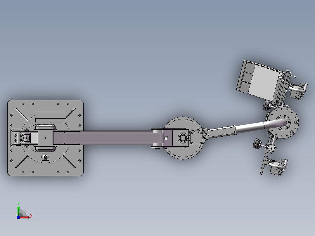 助力机械臂设计三维SW模型==857378==50前视图