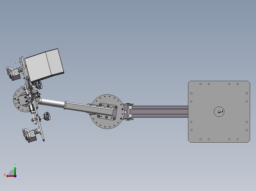 助力机械臂设计三维SW模型==857378==50后视图