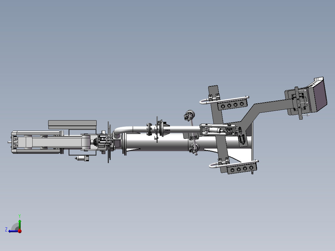 助力机械臂设计三维SW模型==857378==50右视图