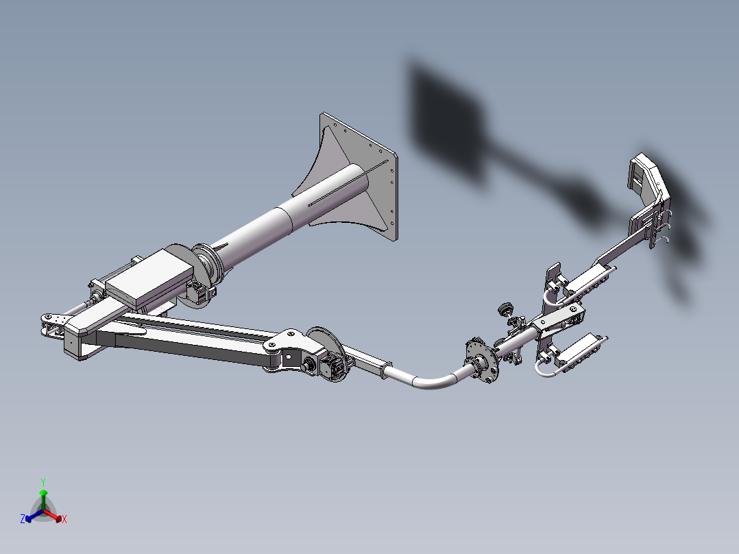 助力机械臂设计三维SW模型==857378==50正等轴测图