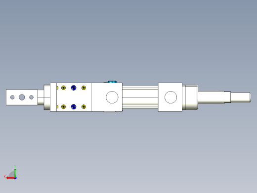 德克斯TUNKERS气缸数模SZK_40_A12_Z_T12_TUENKERS后视缩略图