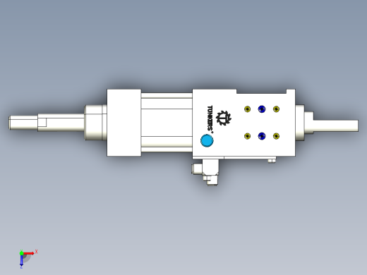 德克斯TUNKERS气缸数模SZK_40_A12_Z_T12_TUENKERS俯视缩略图