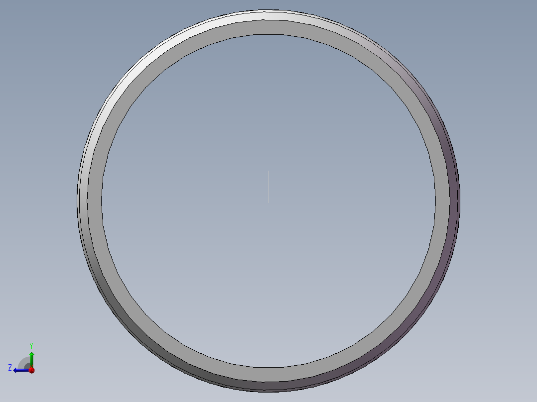 水管接头-直通 DN40右视图