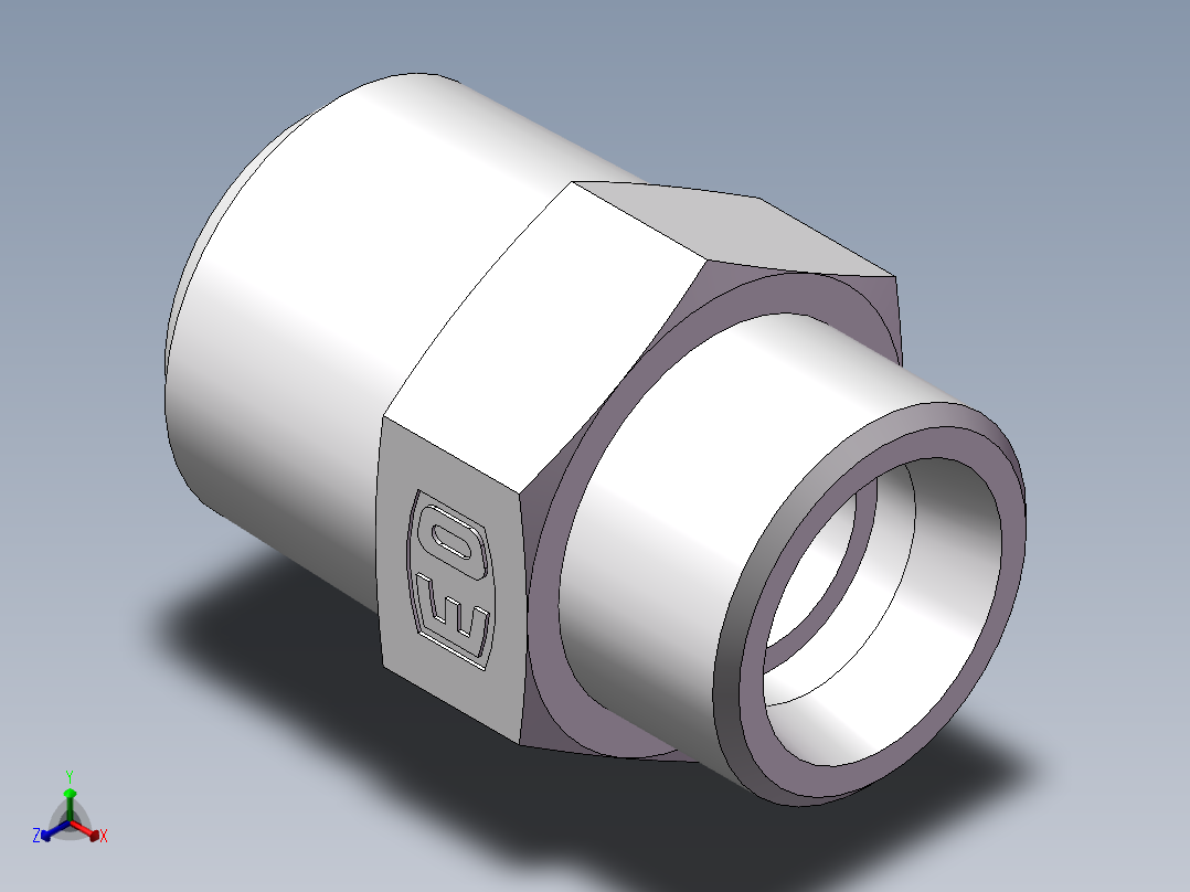 美制锥螺纹、1DN-30-16主视图