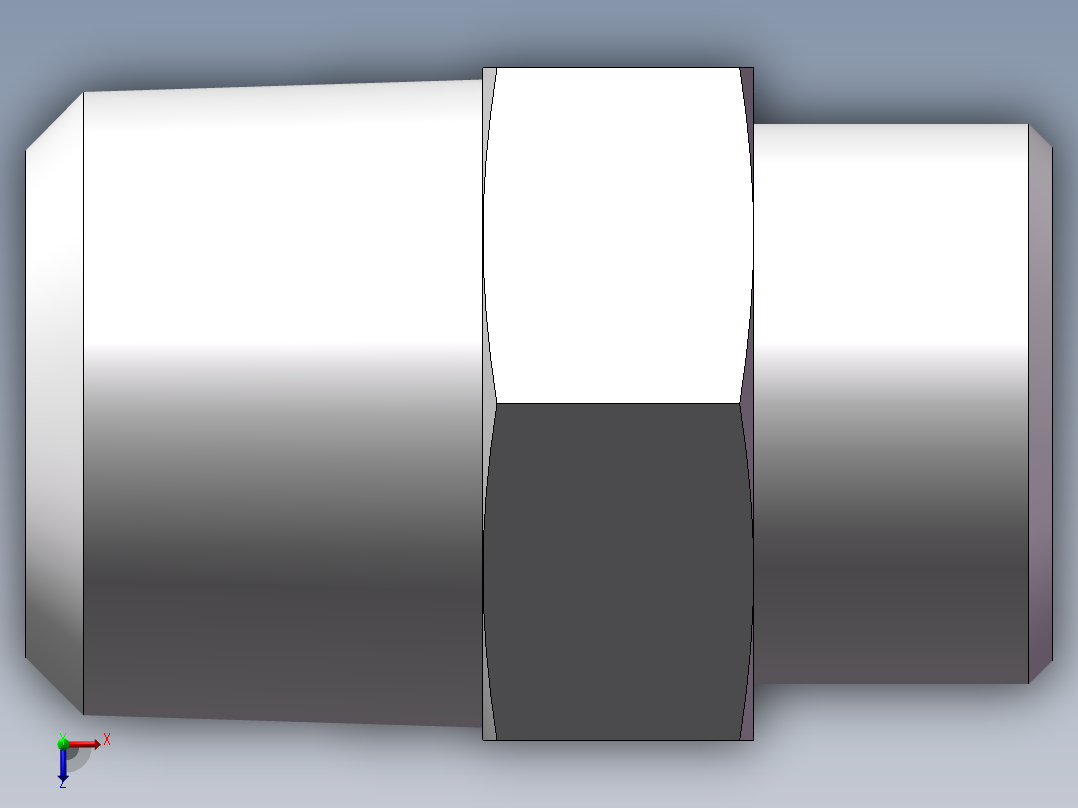 美制锥螺纹、1DN-30-16俯视图