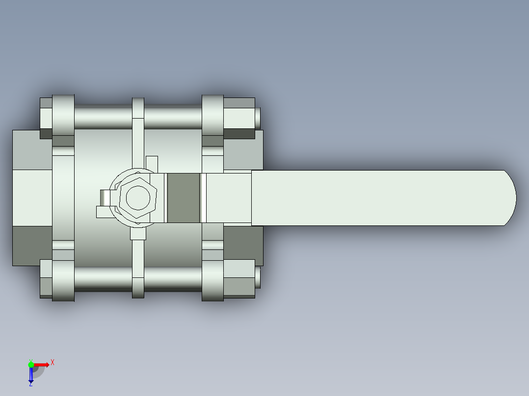 B2003940-离心浓缩机（用于黄金分离）俯视图