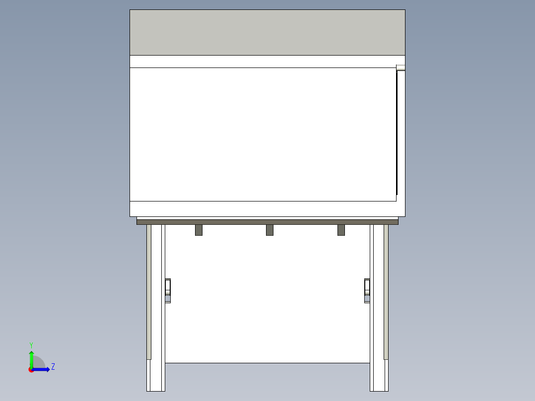 折叠房子左视图