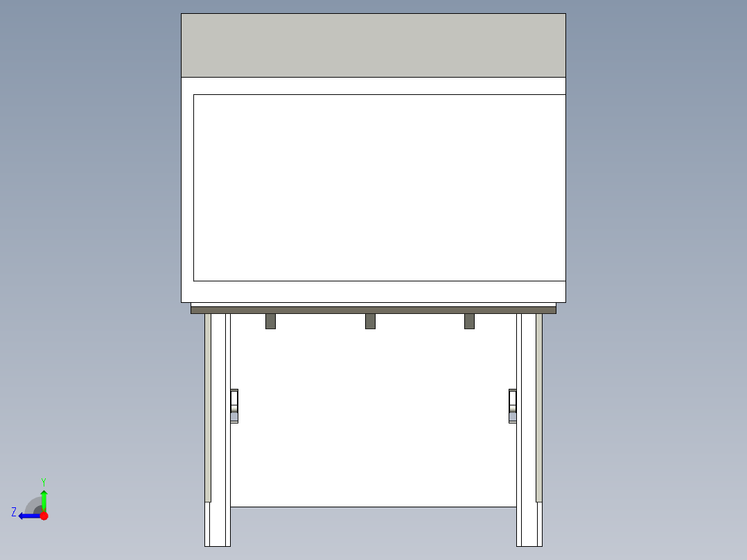 折叠房子右视图