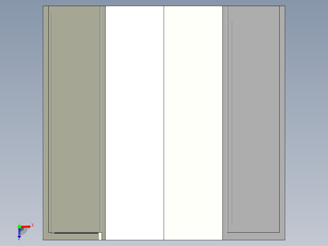 折叠房子俯视图