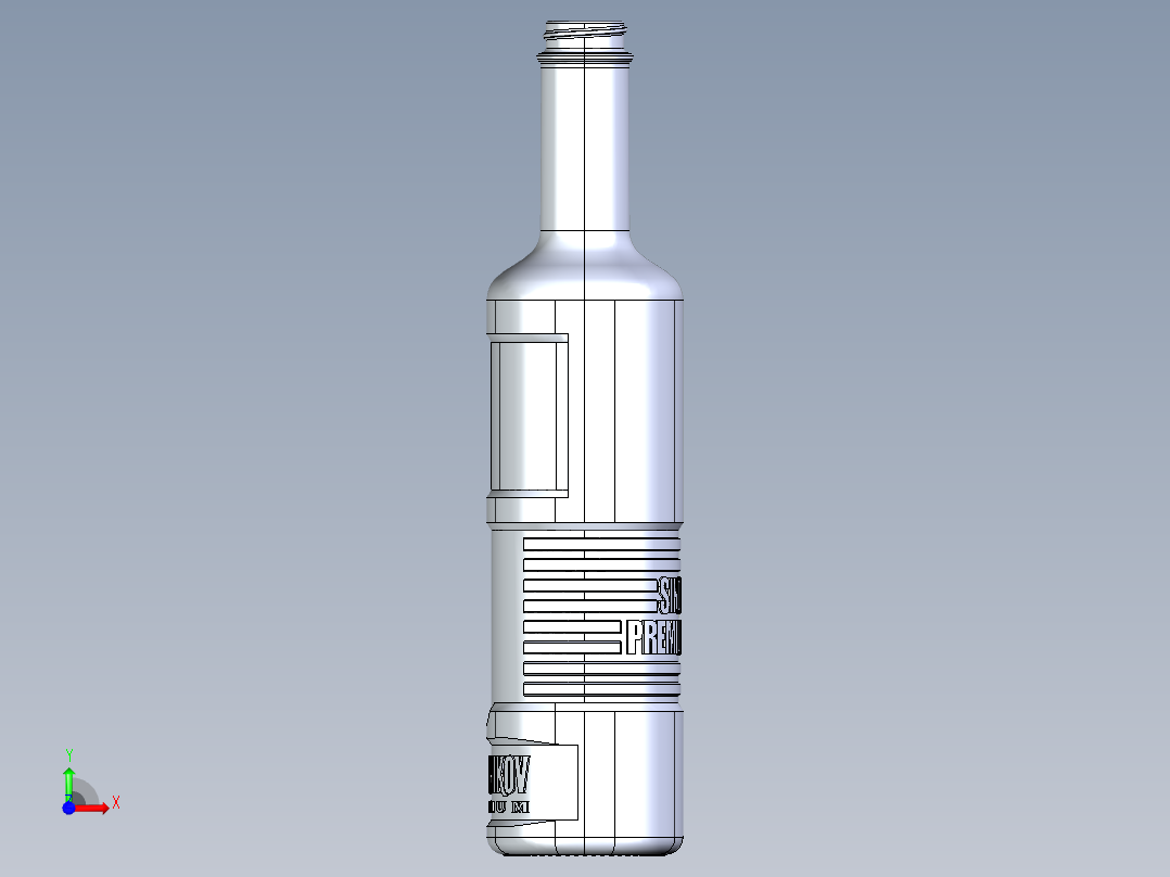 瓶子、罐子、桶(36)前视图