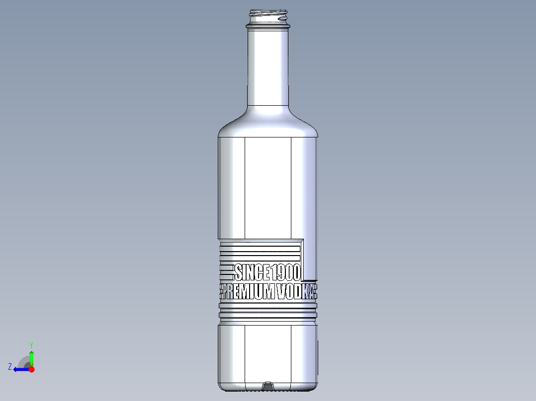 瓶子、罐子、桶(36)右视图