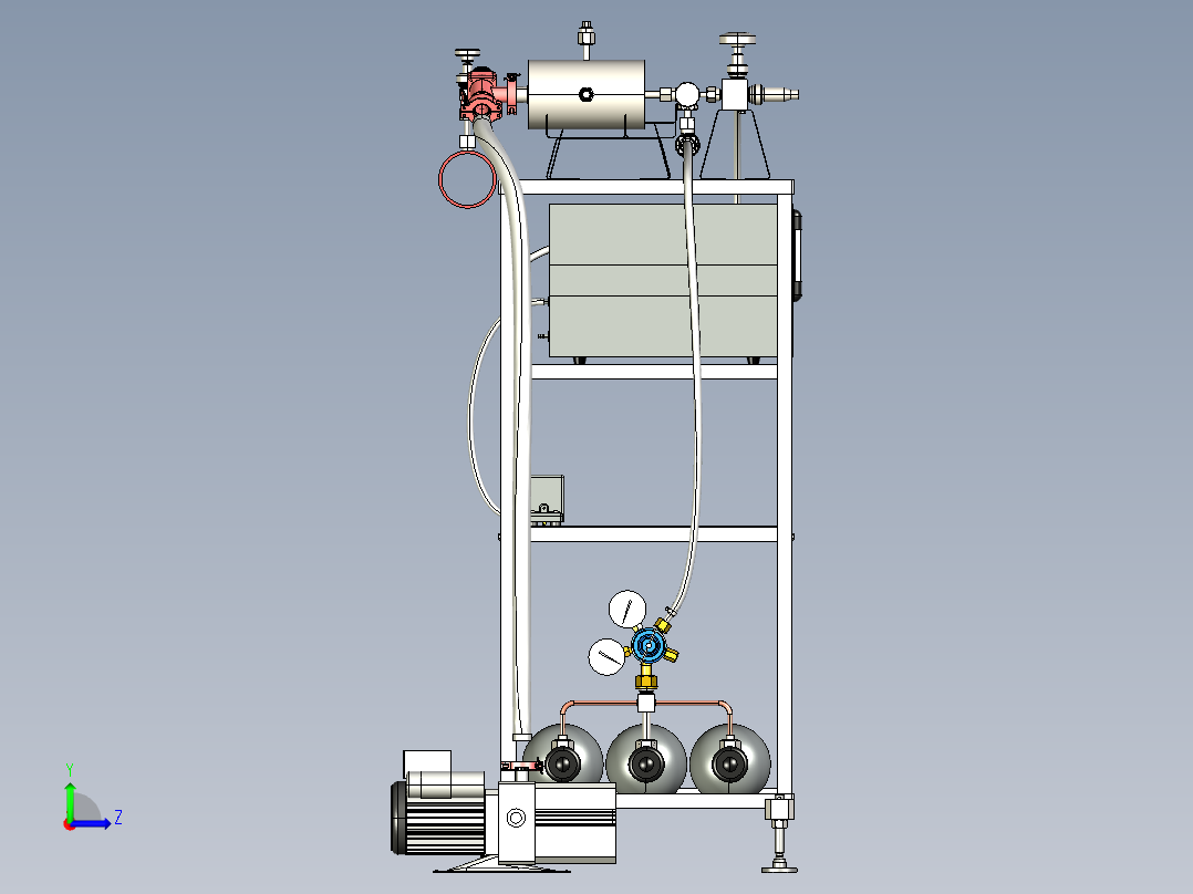 A2004710-气体分析系统左视图