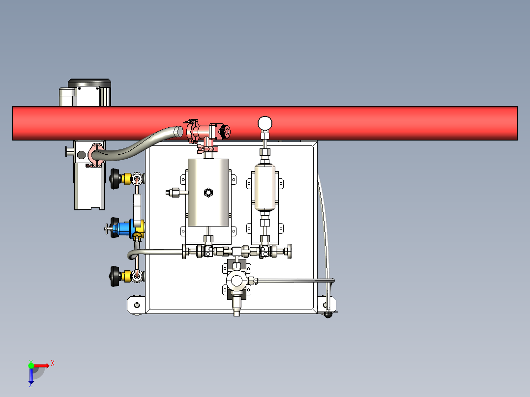 A2004710-气体分析系统俯视图