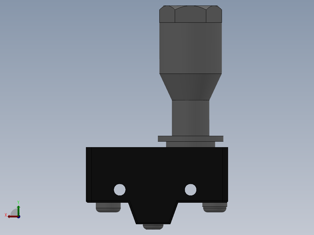 气电转换器后视图