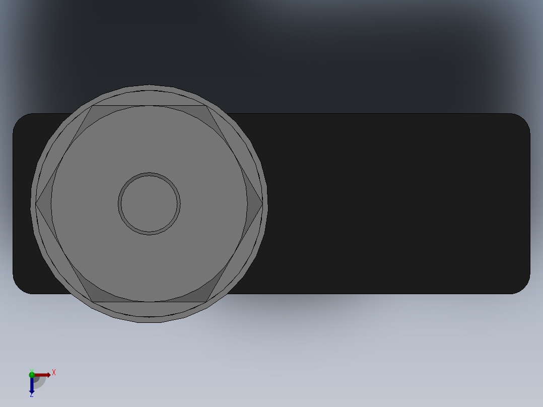 气电转换器俯视图