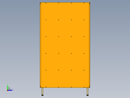 玻璃展示柜左视缩略图
