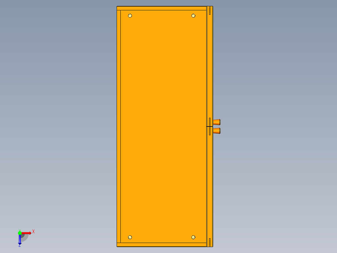 玻璃展示柜俯视图