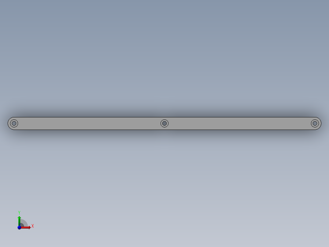 大剪叉杆前视图