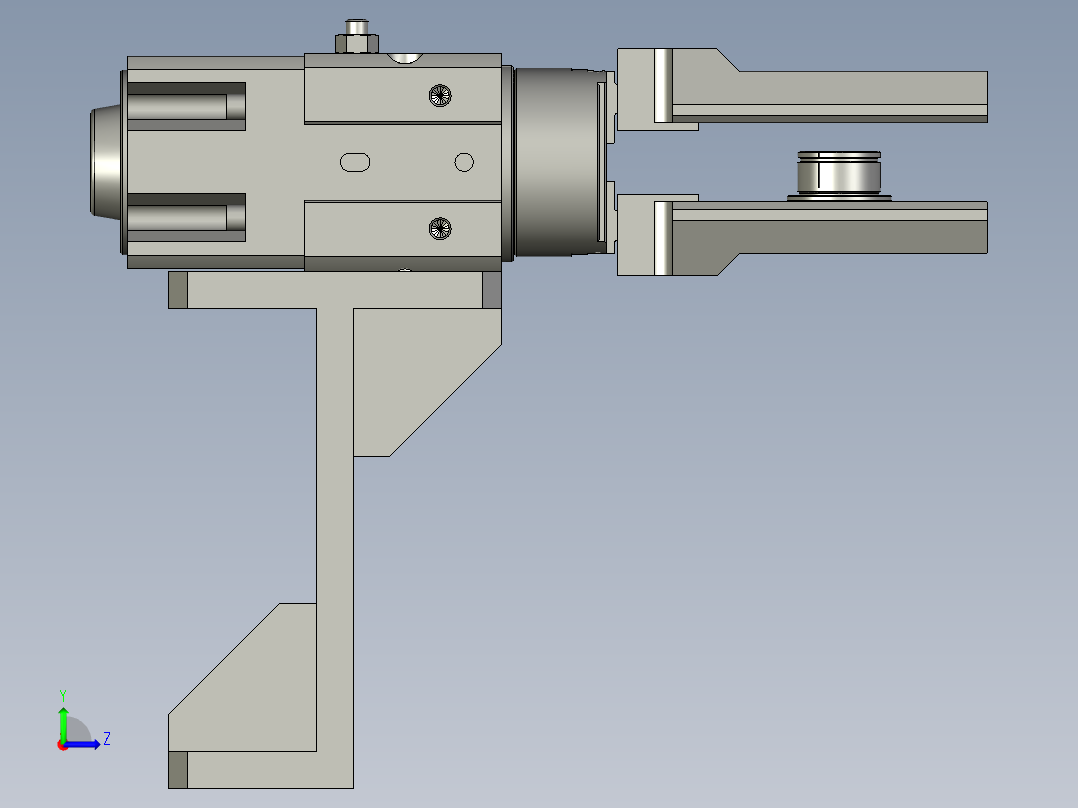 020800翻转组件左视图