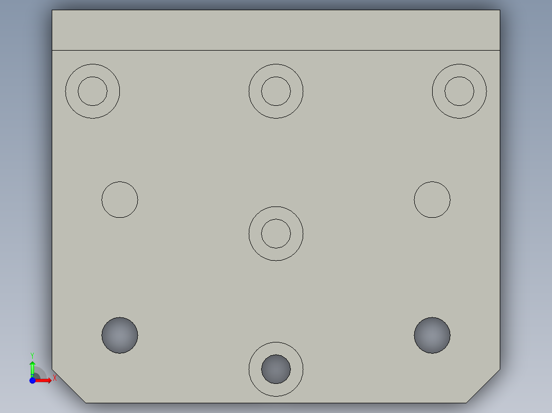 网线接口自动压合设备设计-电测机构前视图