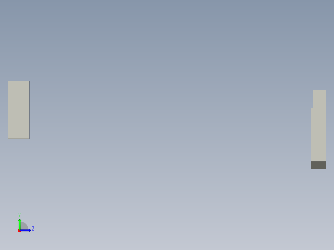 网线接口自动压合设备设计-电测机构左视图