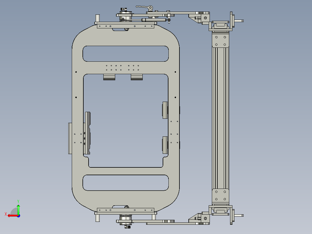 细化翻转装装配体TX后视图