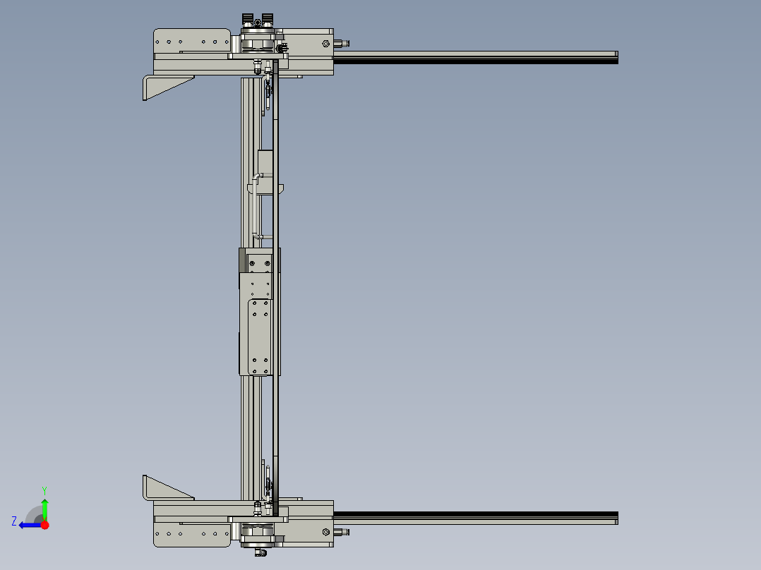 细化翻转装装配体TX右视图