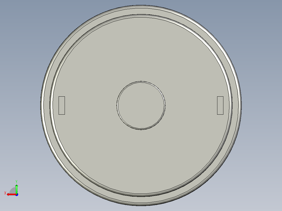 零件电机GA36Y-528后视图