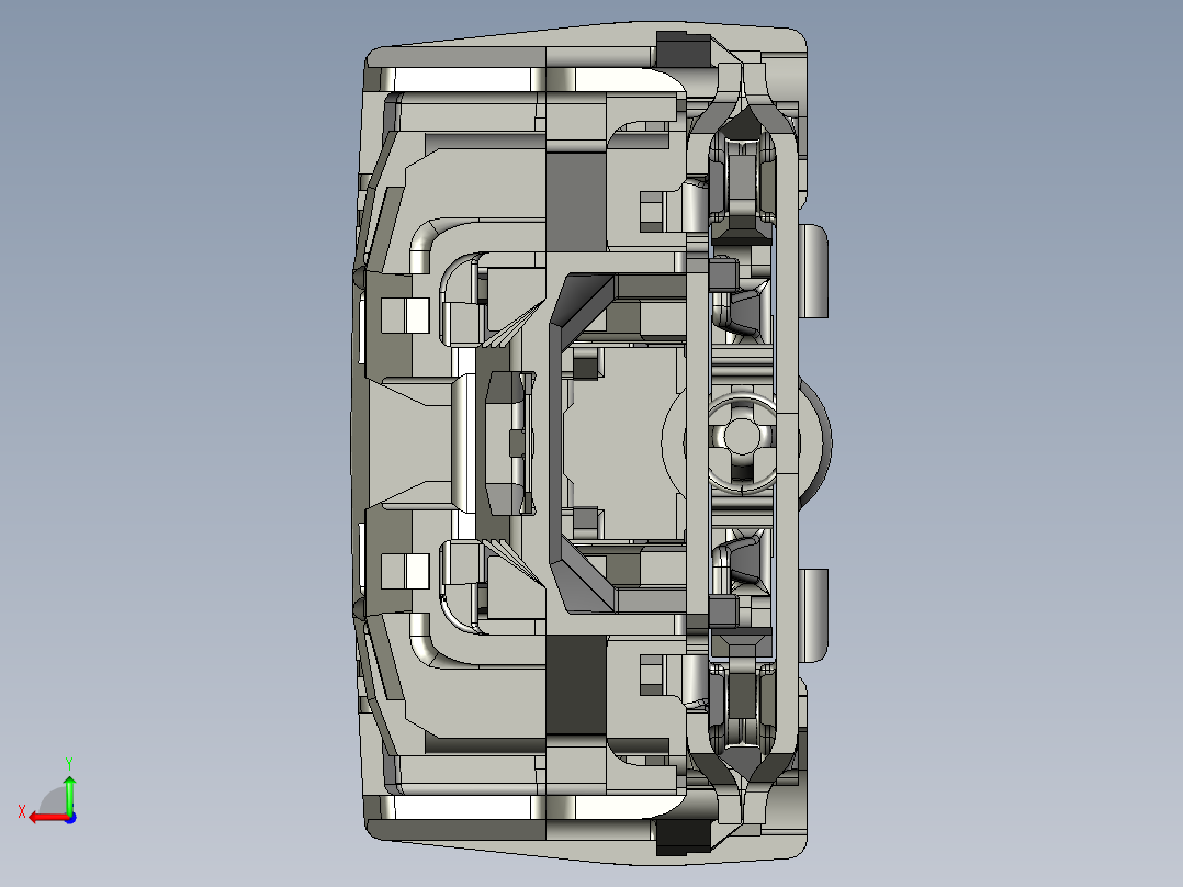 锁头总成-34227150A后视图