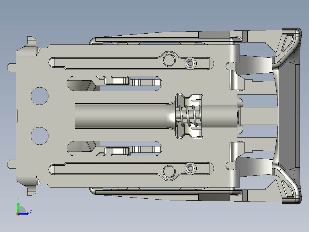 锁头总成-34227150A左视图